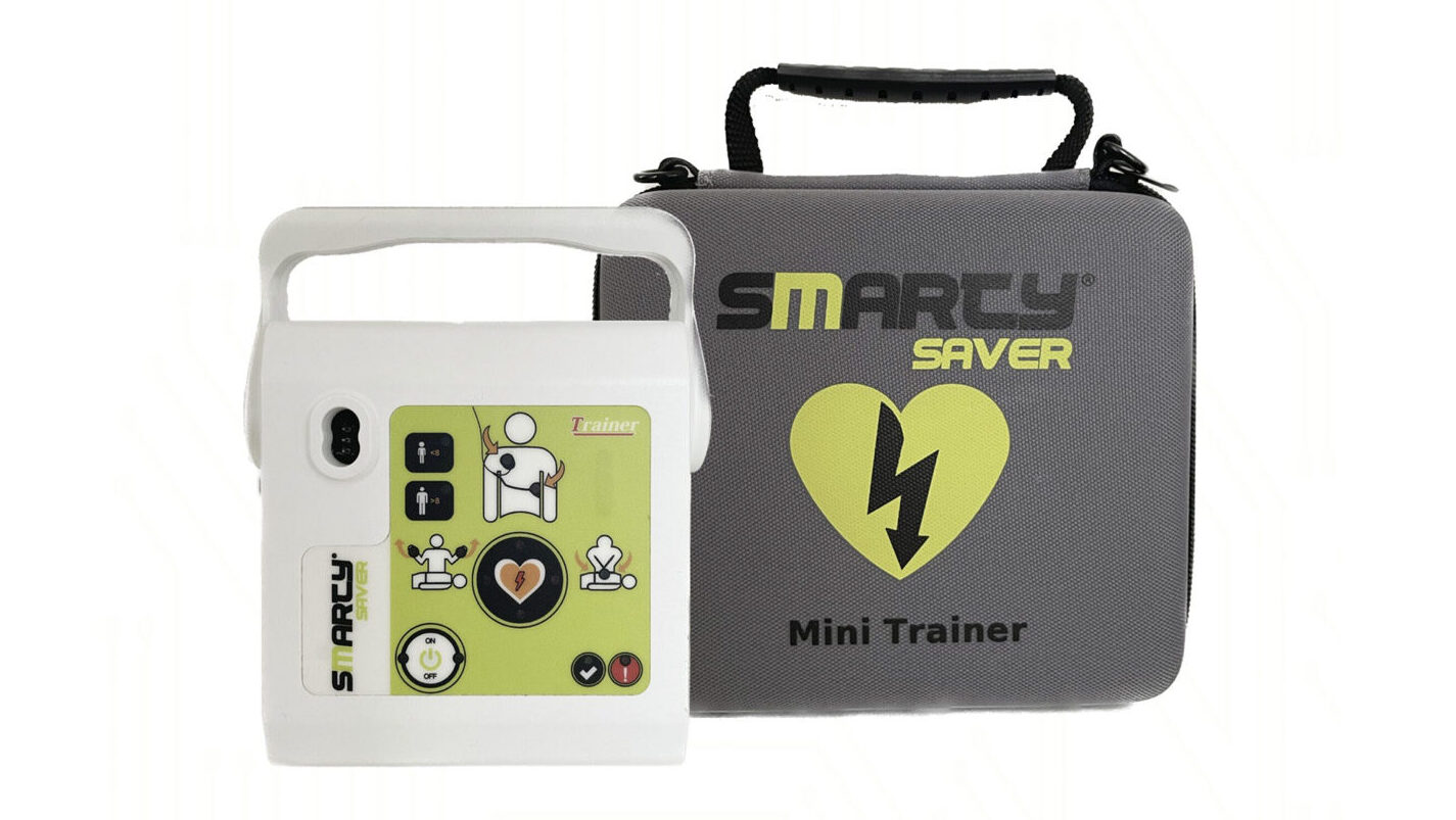 AMI Italia SmartySaver Mini – Kompakt treningsdefibrillator for HLR-kurs